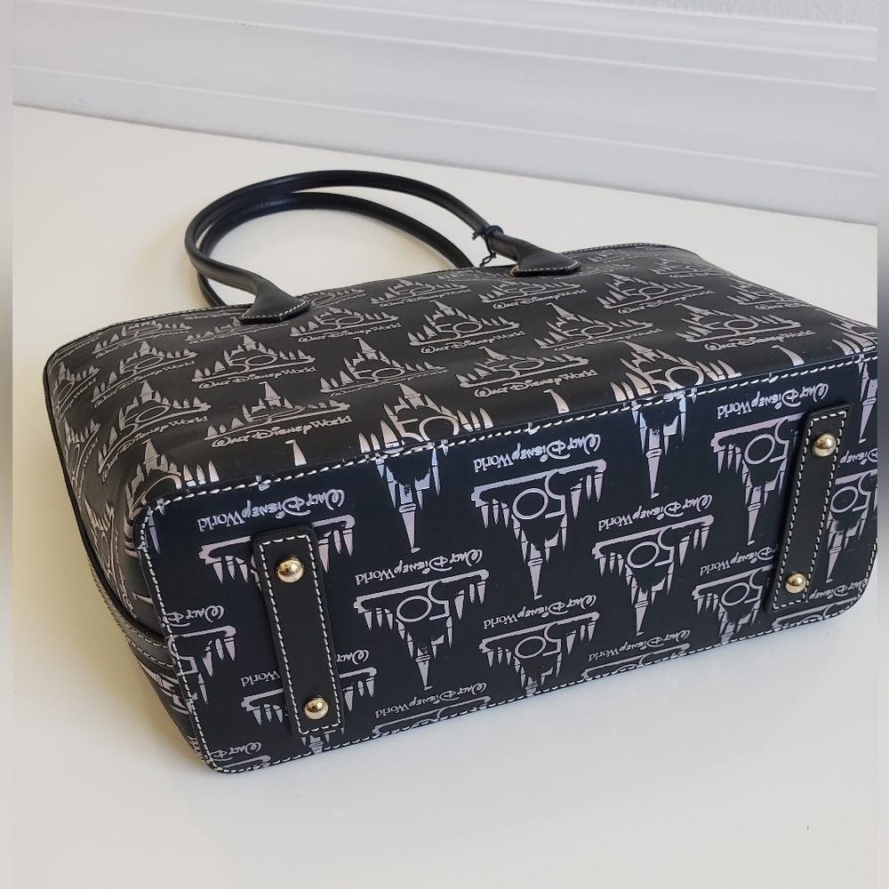 Dooney & Bourke Disney Black 50th Anniversary Disney World Tote - Picture 10 of 13